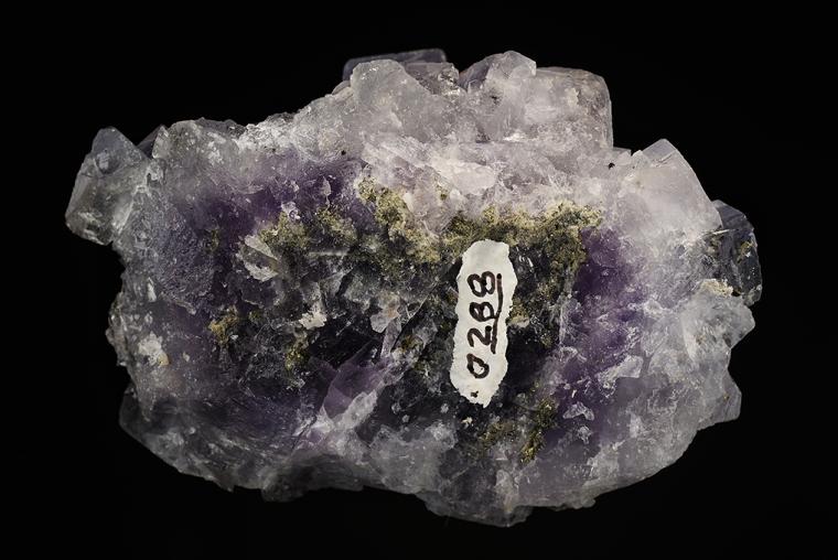 FLUORITE with CALCITE